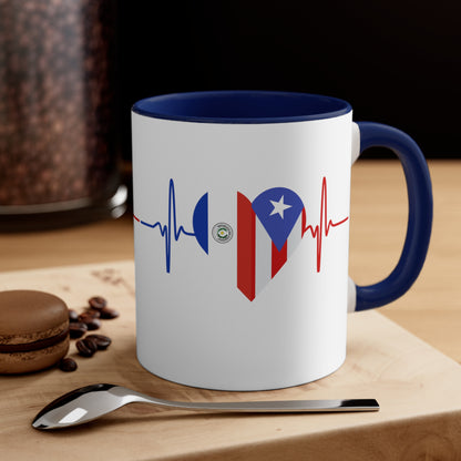 Paraguay and Puerto Rico Mug, 11oz