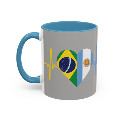 Argentina & Brazil Mug, 11oz