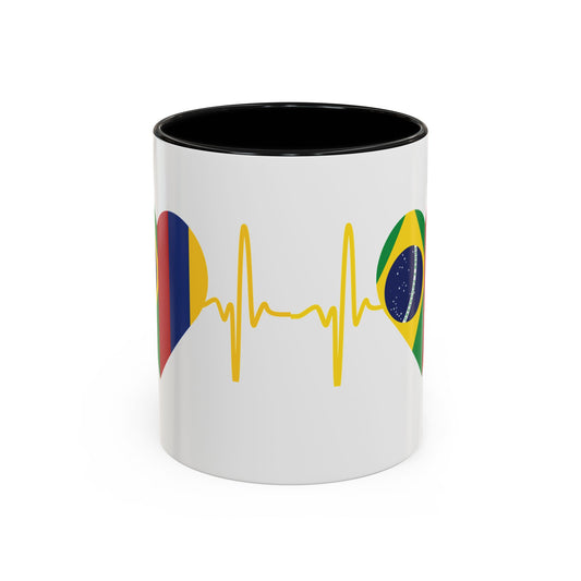 Colombia & Brazil Mug, 11oz