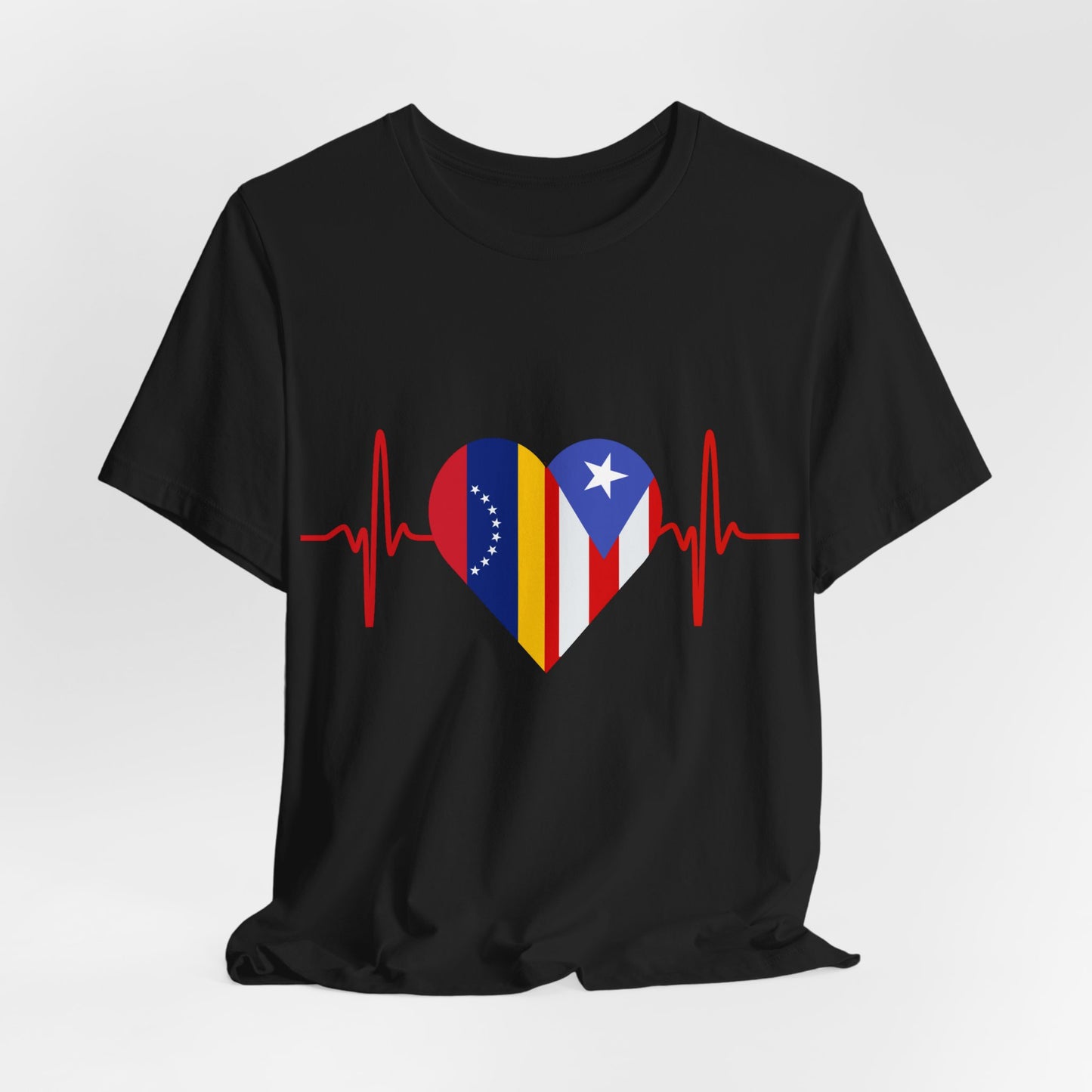 Venezuela and Puerto Rico Short Sleeve Tee