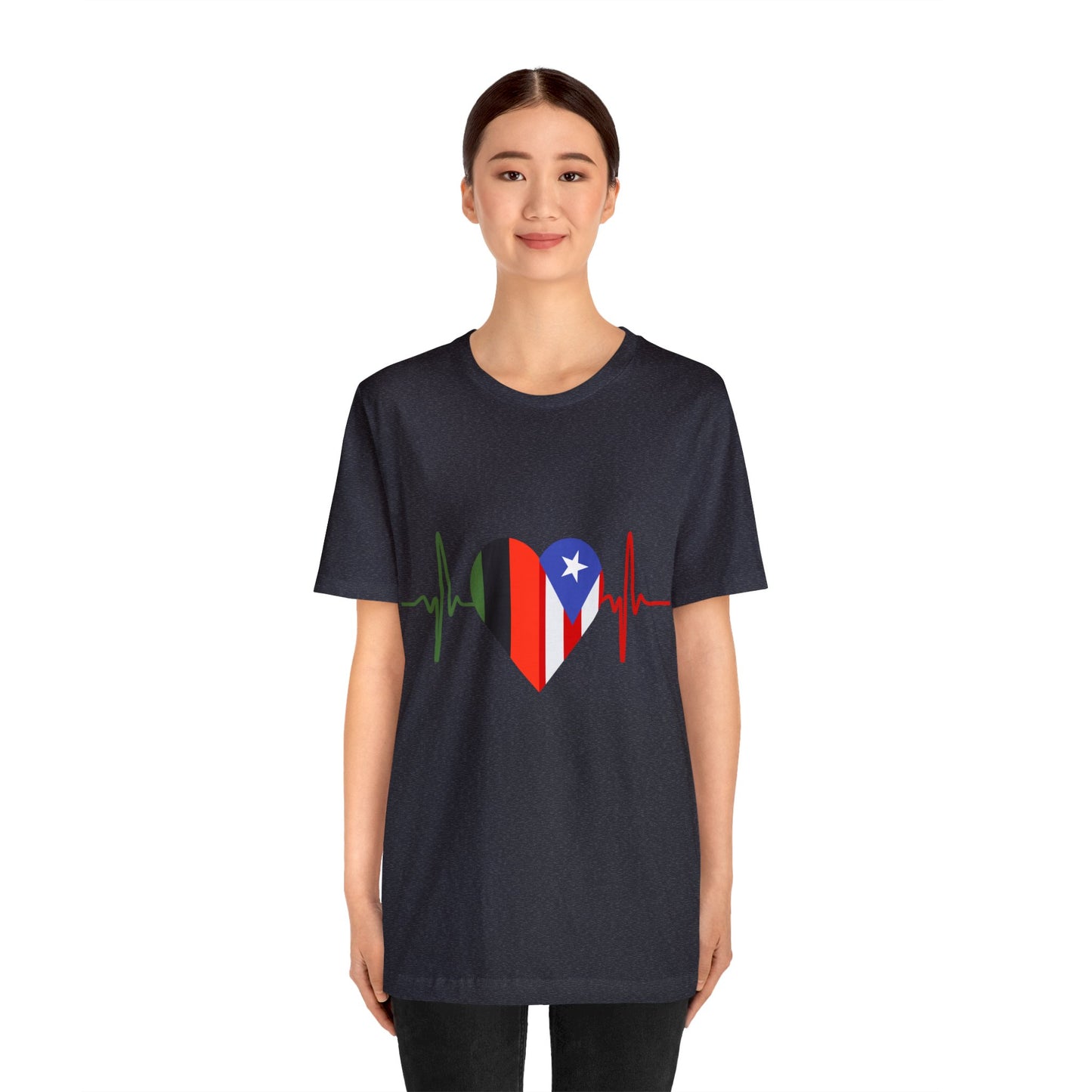 African American and Puerto Rican Short Sleeve Tee