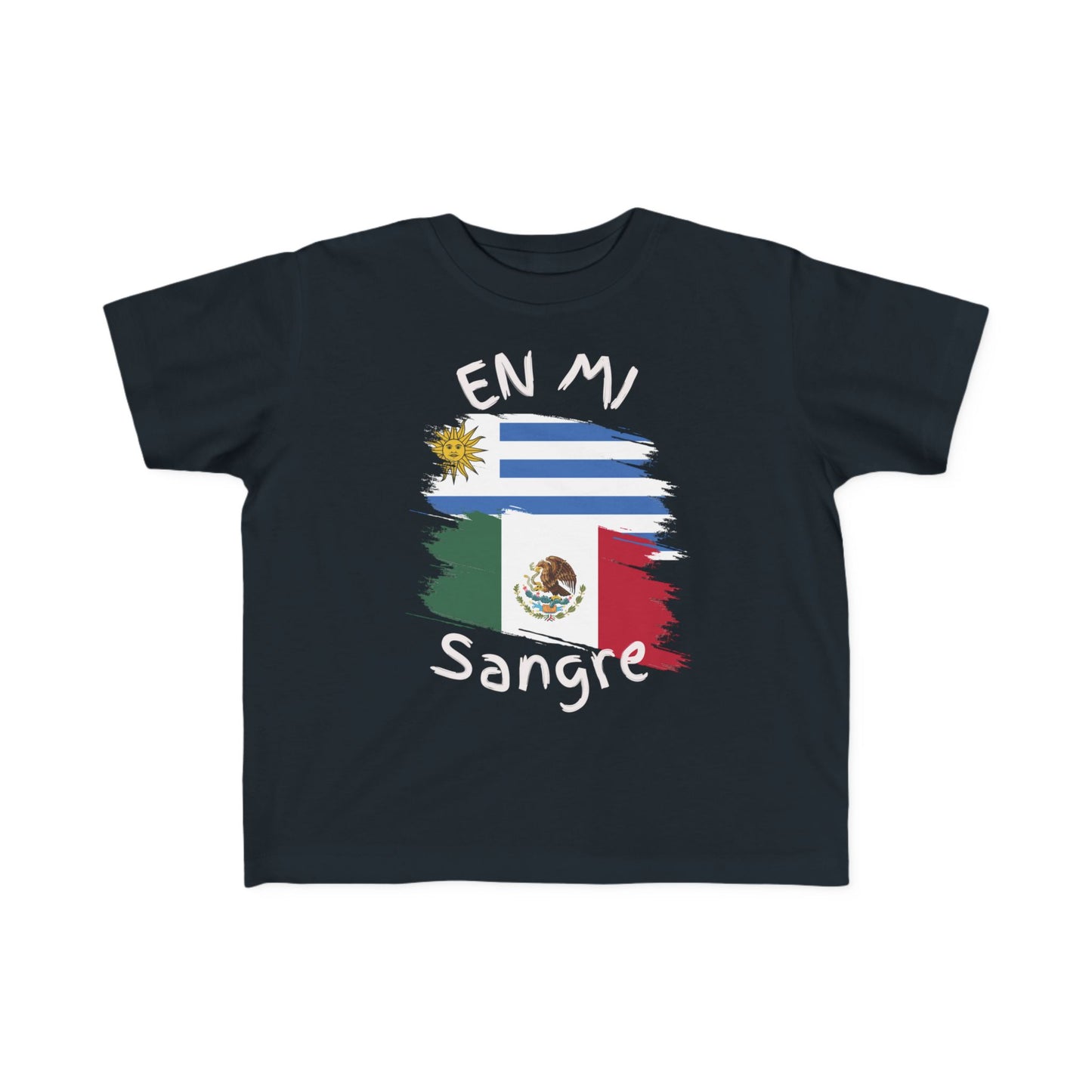 Uruguay and Mexico Toddler Tee I Camiseta para Toddler Uruguay y México I Cultura Uruguaya y Mexicana