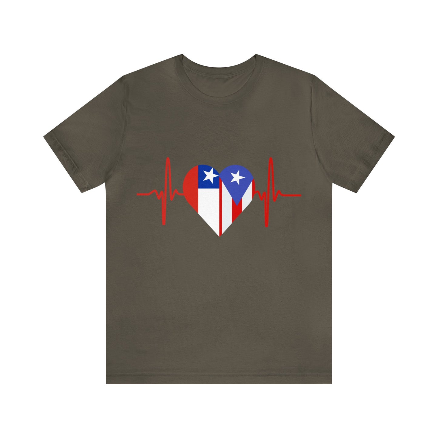 Chile and Puerto Rico Short Sleeve Tee