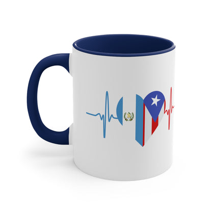 Guatemala and Puerto Rico Mug, 11oz