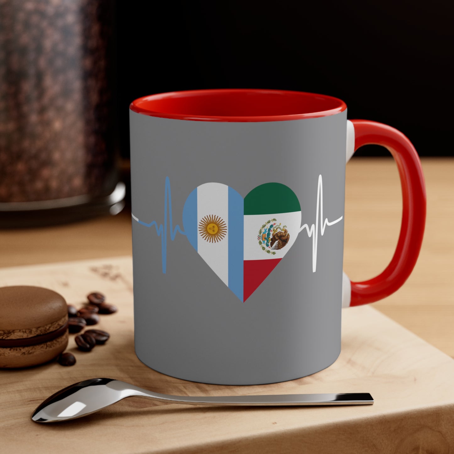 Mexico and Argentina Mug, 11oz