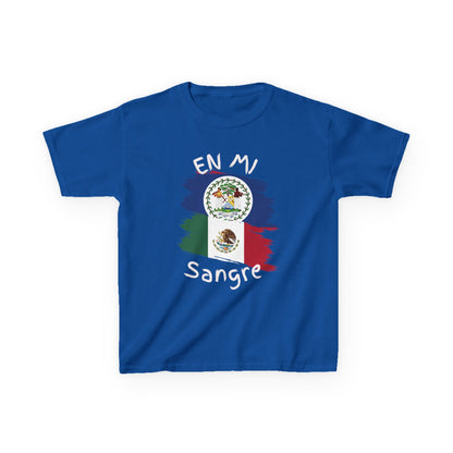 Belize and Mexico Kids Tee I Camiseta para Niños Belize y Mexico