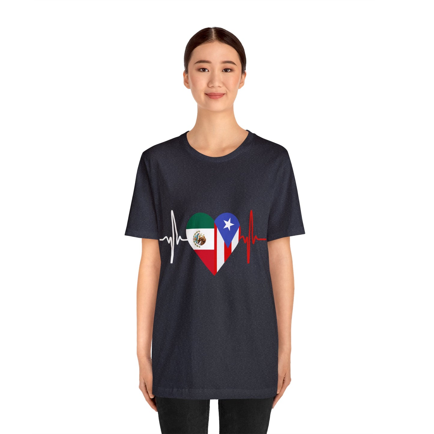 Mexico and Puerto Rico Short Sleeve Tee