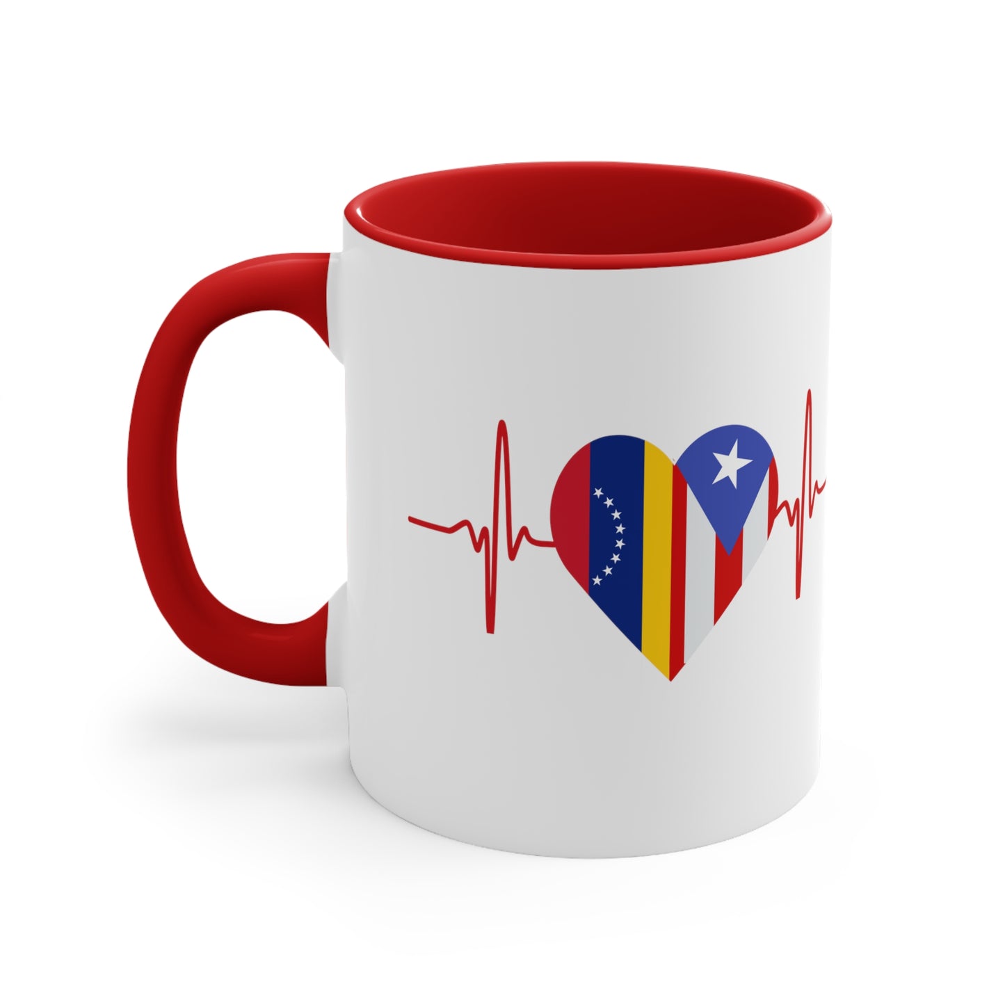 Venezuela and Puerto Rico Mug, 11oz