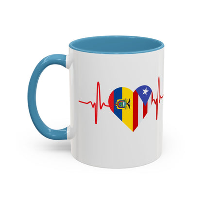 Ecuador and Puerto Rico Mug, 11oz