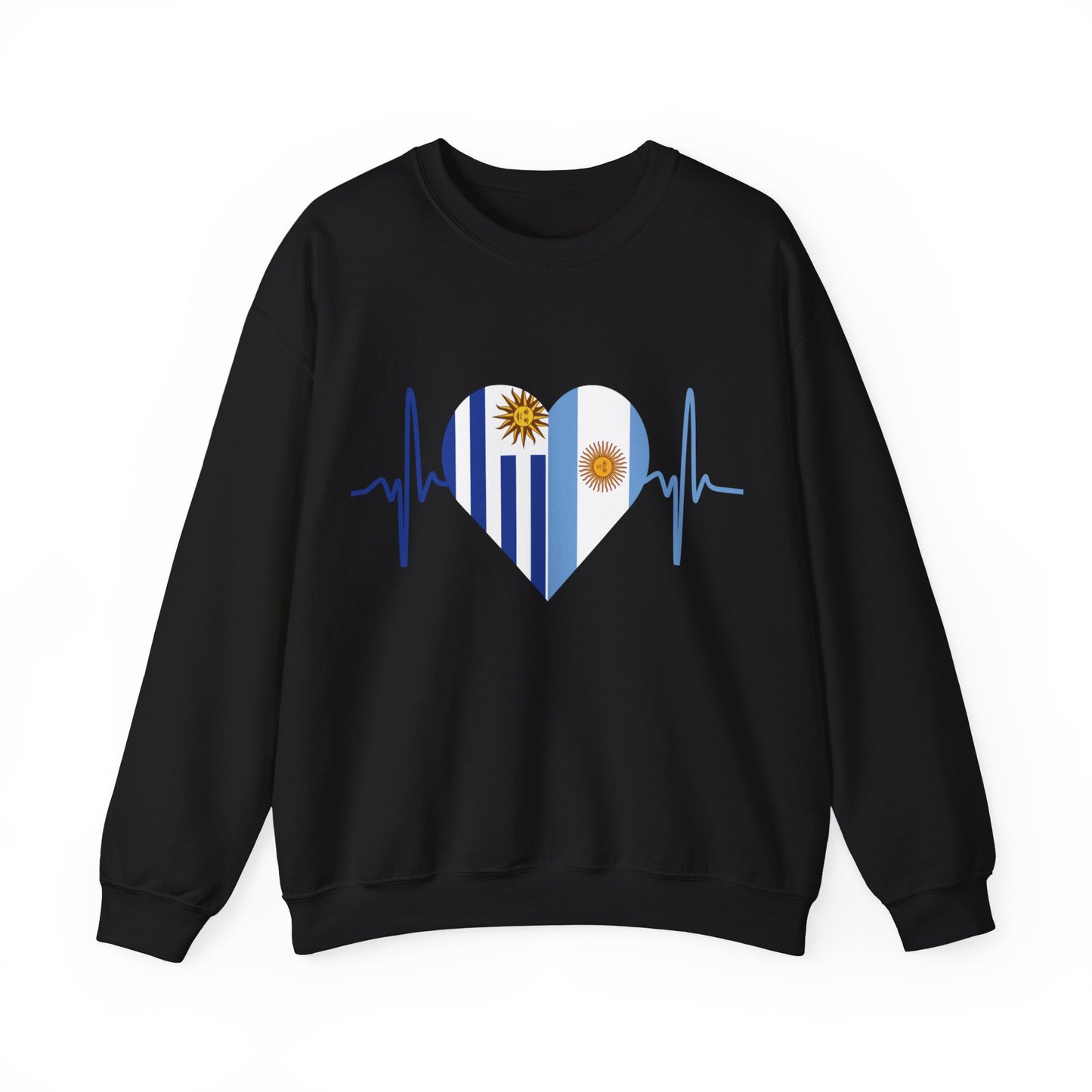 Uruguay & Argentina Unisex Hooded Sweatshirt I Sudadera Unisexo Uruguay y Argentina