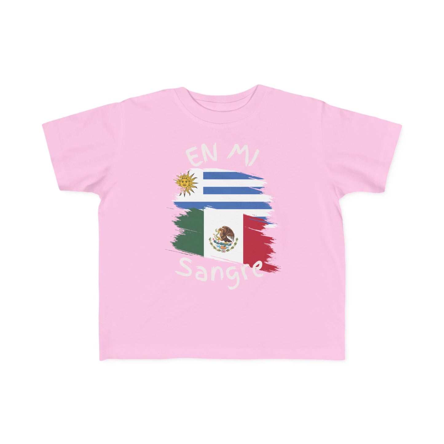 Uruguay and Mexico Toddler Tee I Camiseta para Toddler Uruguay y México I Cultura Uruguaya y Mexicana