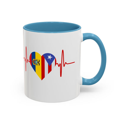 Ecuador and Puerto Rico Mug, 11oz