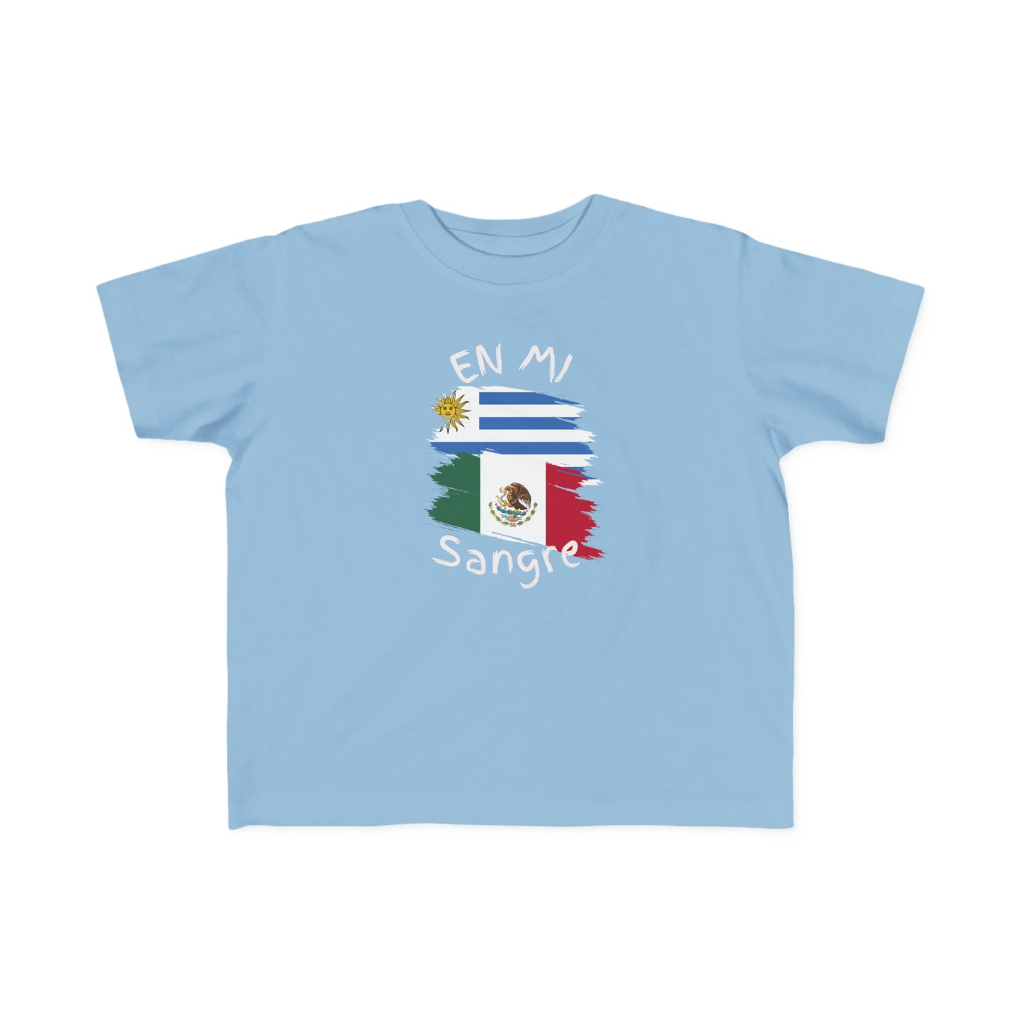 Uruguay and Mexico Toddler Tee I Camiseta para Toddler Uruguay y México I Cultura Uruguaya y Mexicana