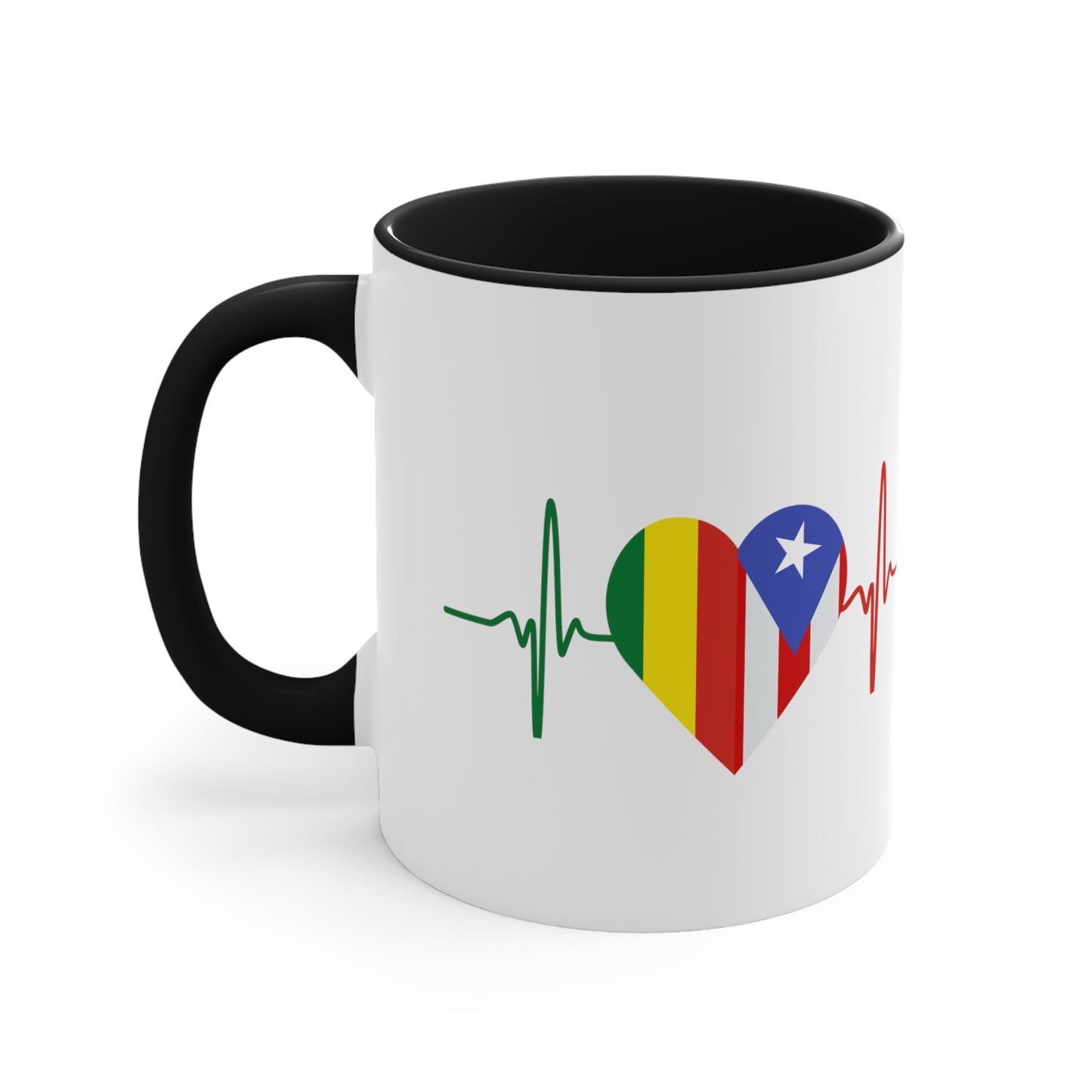 Bolivia y Puerto Rico Coffee Mug, 11oz