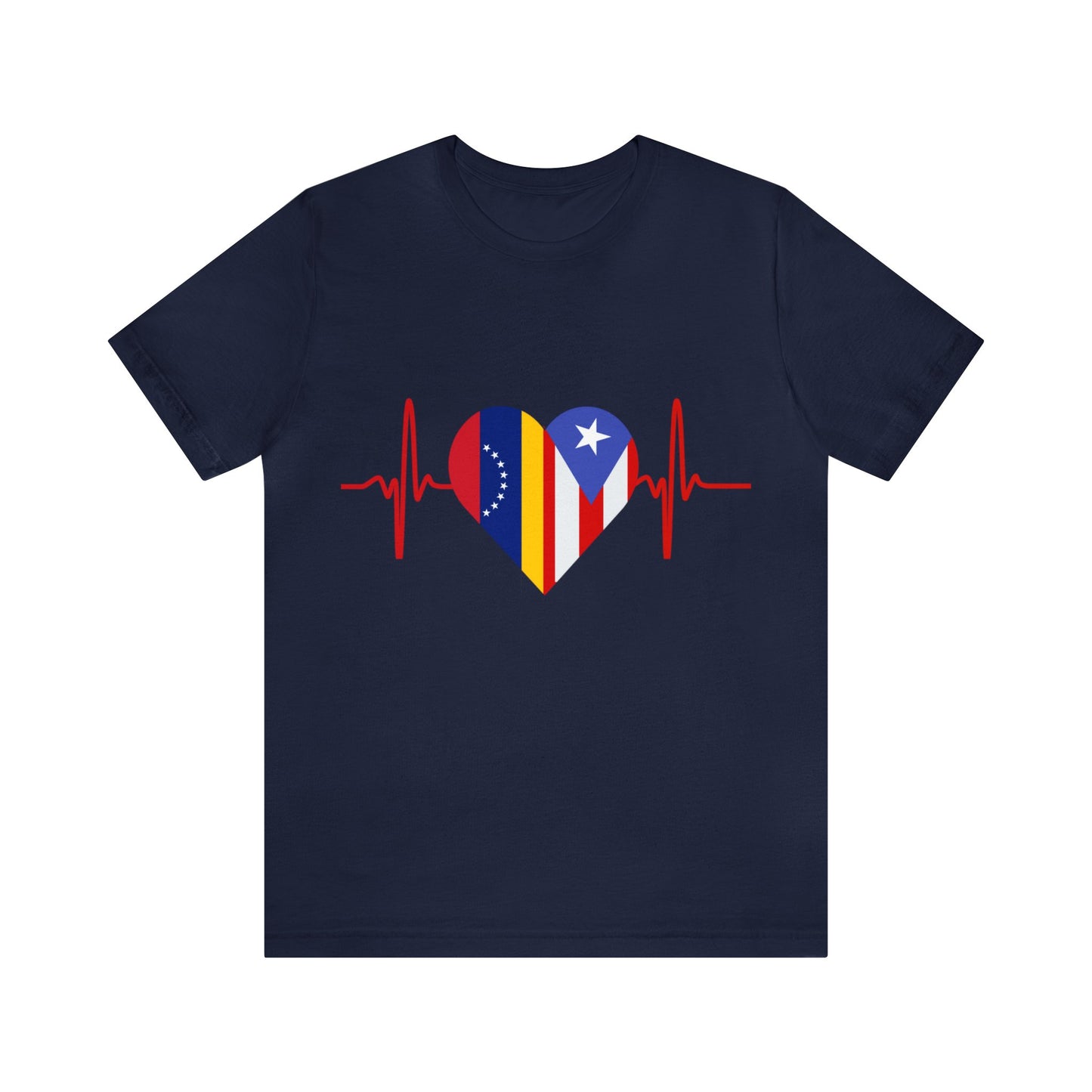 Venezuela and Puerto Rico Short Sleeve Tee