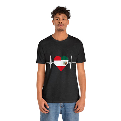 Chile & Mexico Unisex Short Sleeve Tee I Camisa Unisexo manga corta