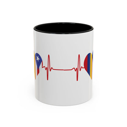 Colombia and Puerto Rico Mug, 11oz