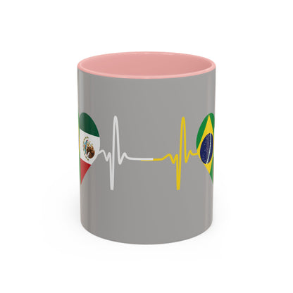 Mexico & Brazil Mug, 11oz