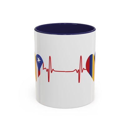 Colombia and Puerto Rico Mug, 11oz