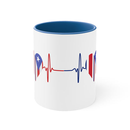 Costa Rica and Puerto Rico Mug, 11oz