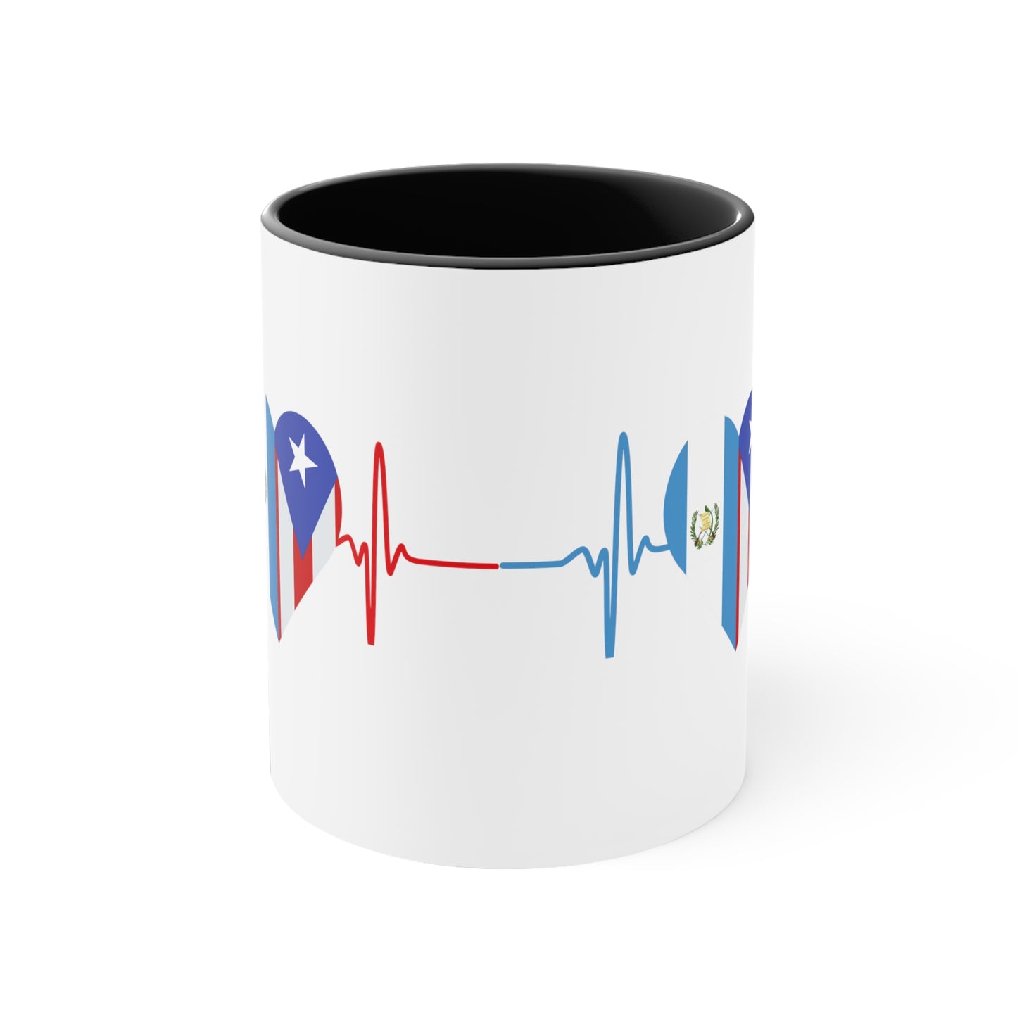 Guatemala and Puerto Rico Mug, 11oz