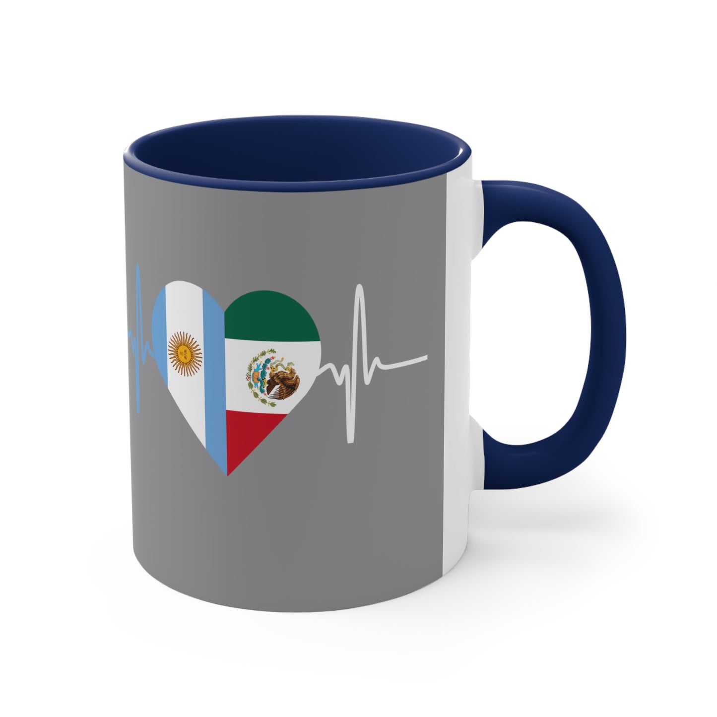 Mexico and Argentina Mug, 11oz