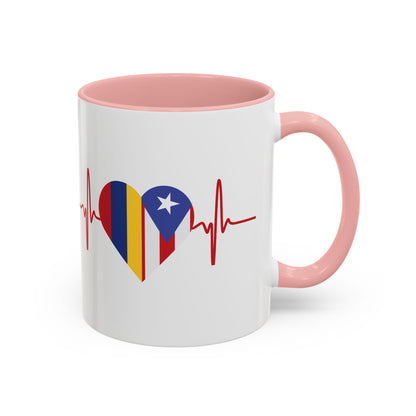 Colombia and Puerto Rico Mug, 11oz