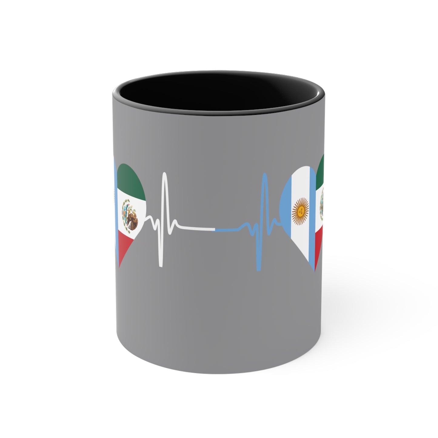 Mexico and Argentina Mug, 11oz