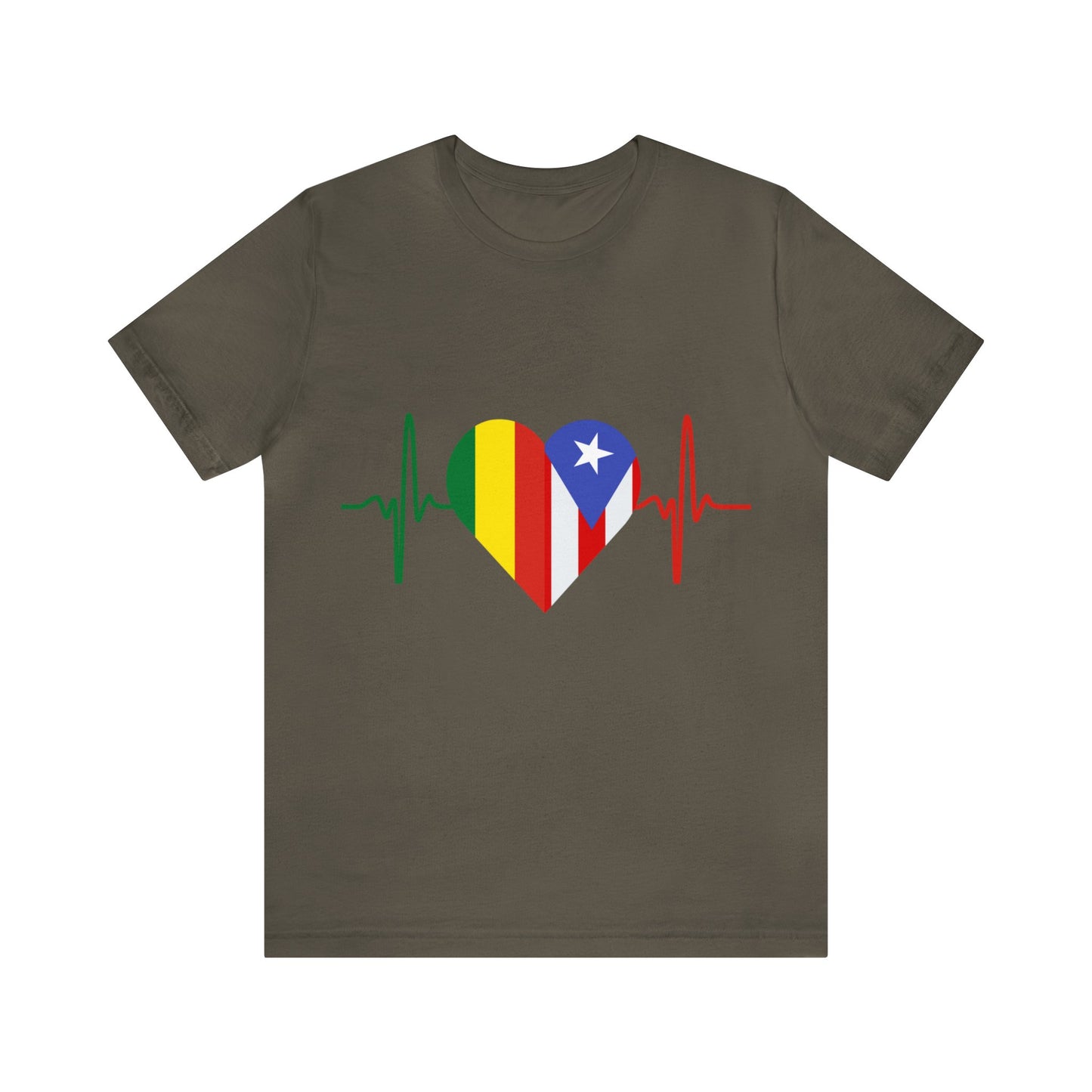 Bolivia and Puerto Rico Short Sleeve Tee
