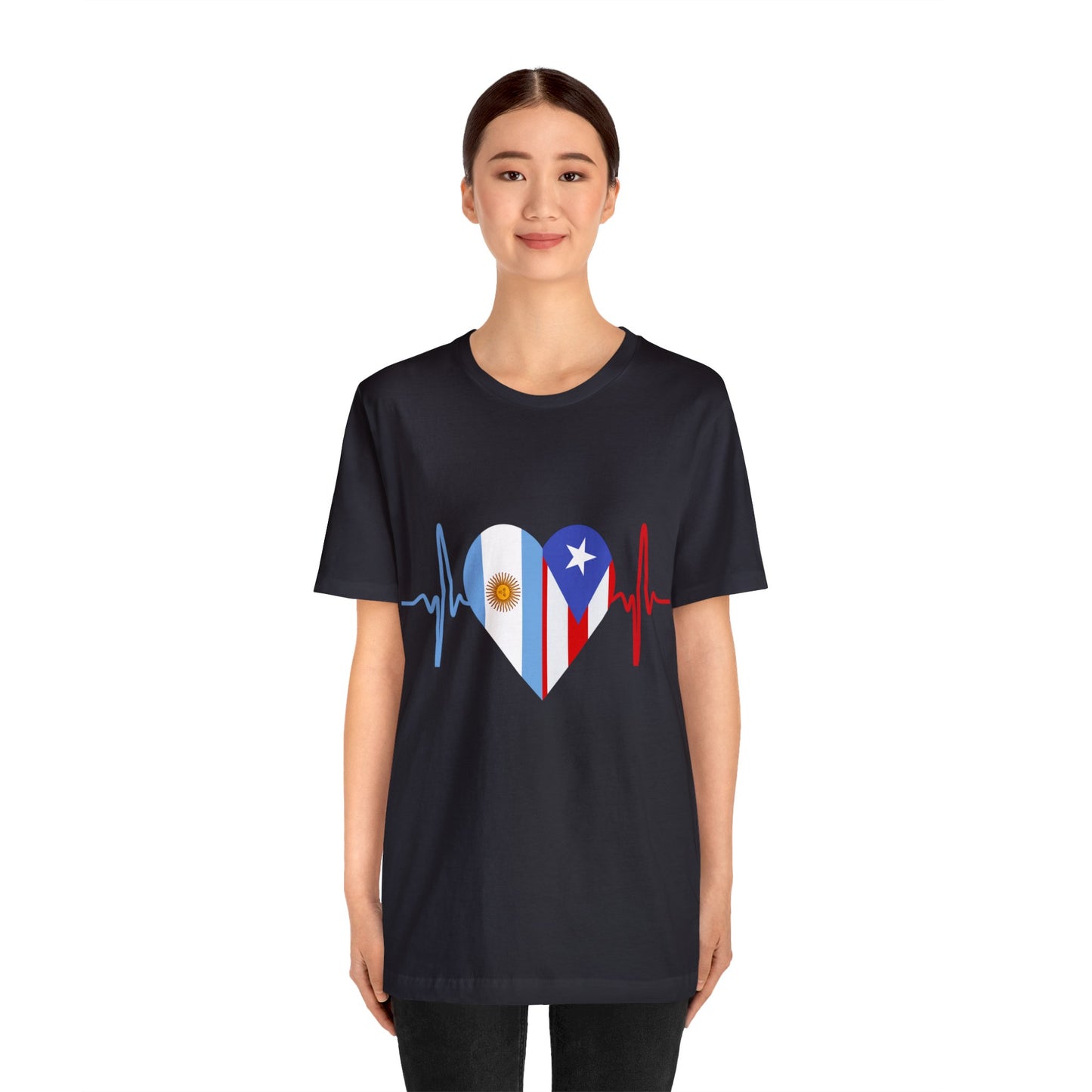 Argentina and Puerto Rico Short Sleeve Tee