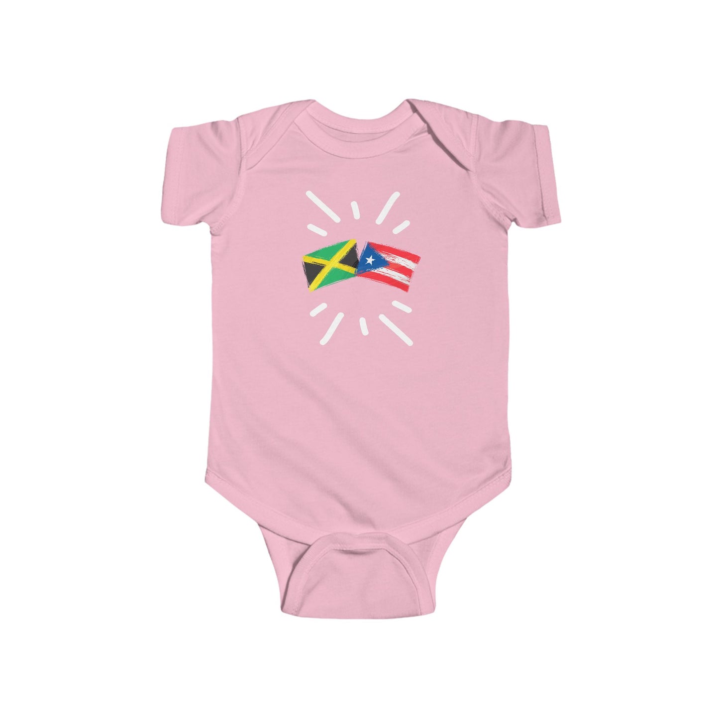 Infant Jamaica and Puerto Rico Bodysuit