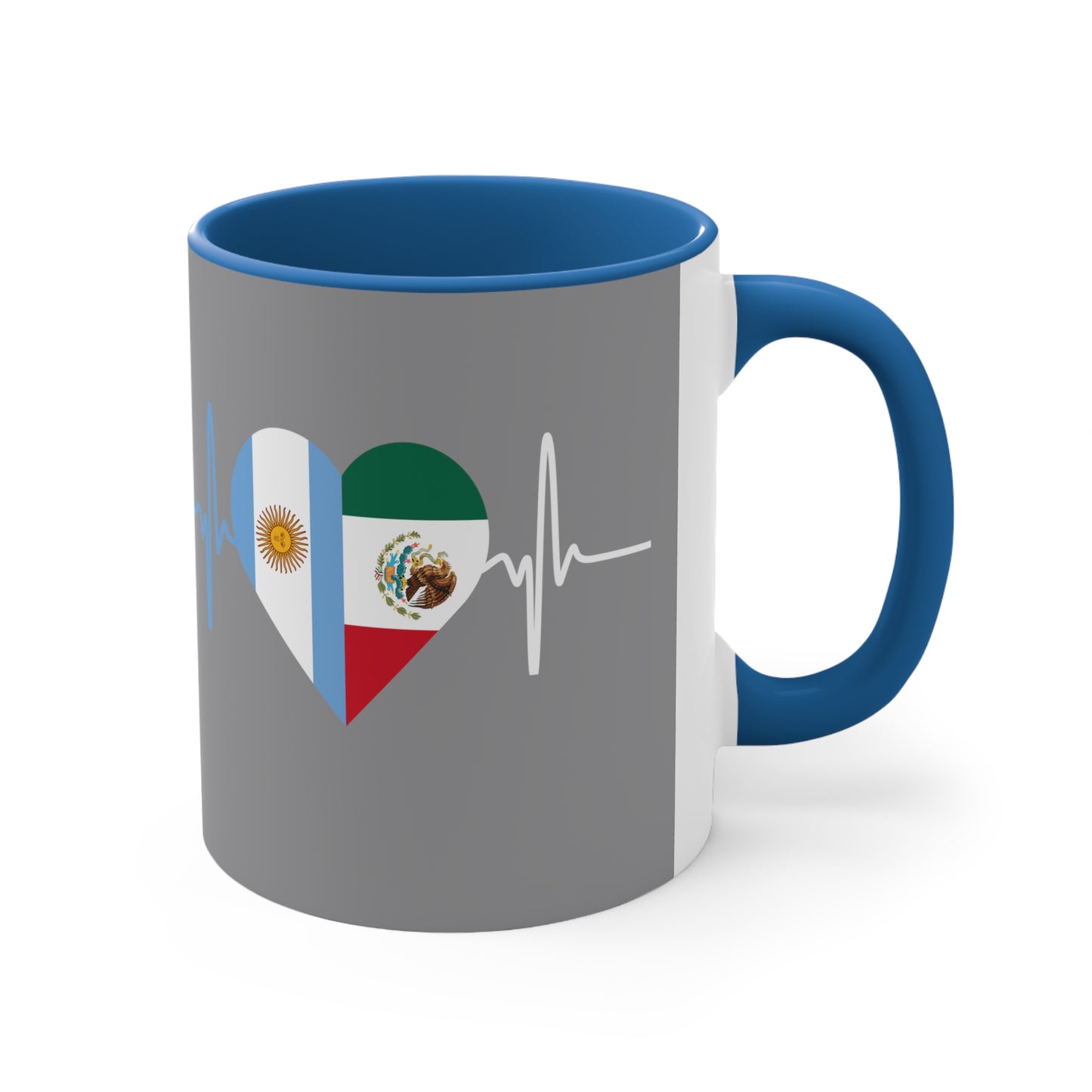 Mexico and Argentina Mug, 11oz