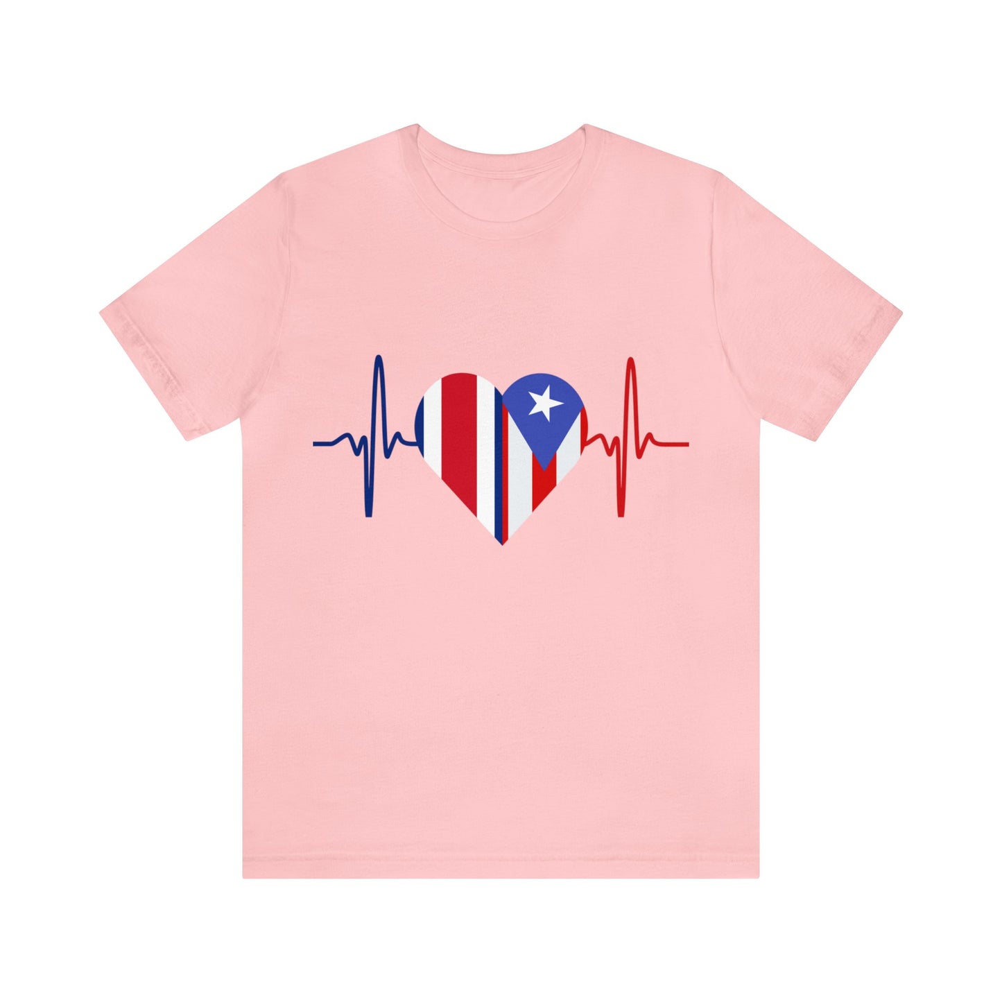 Costa Rica and Puerto Rico Short Sleeve Tee