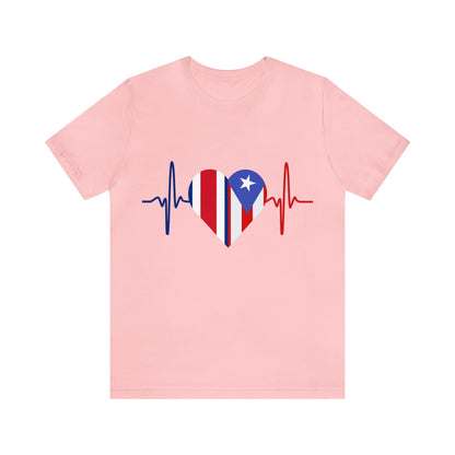 Costa Rica and Puerto Rico Short Sleeve Tee