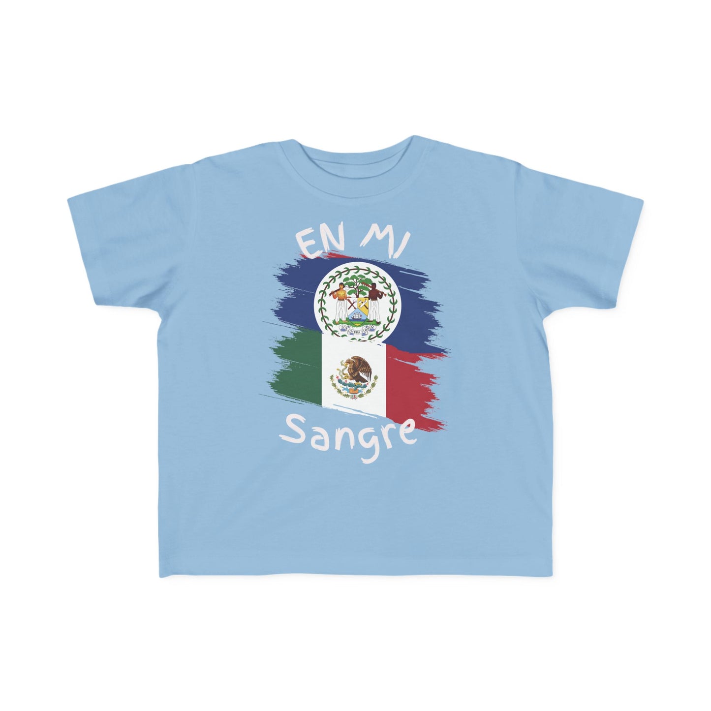 Belize and Mexico Toddler's Tee I Camiseta manga corta para Toddler Belize y Mexico
