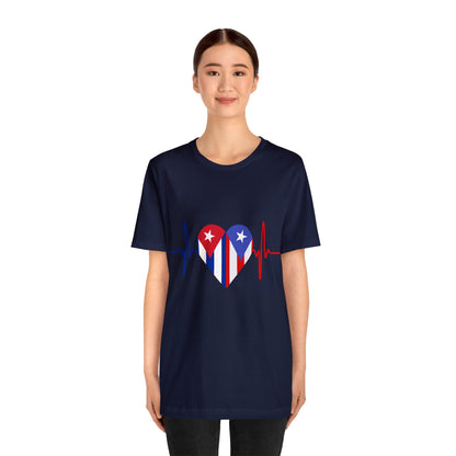 Puerto Rico and Cuba Short Sleeve Tee