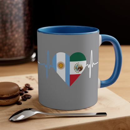 Mexico and Argentina Mug, 11oz