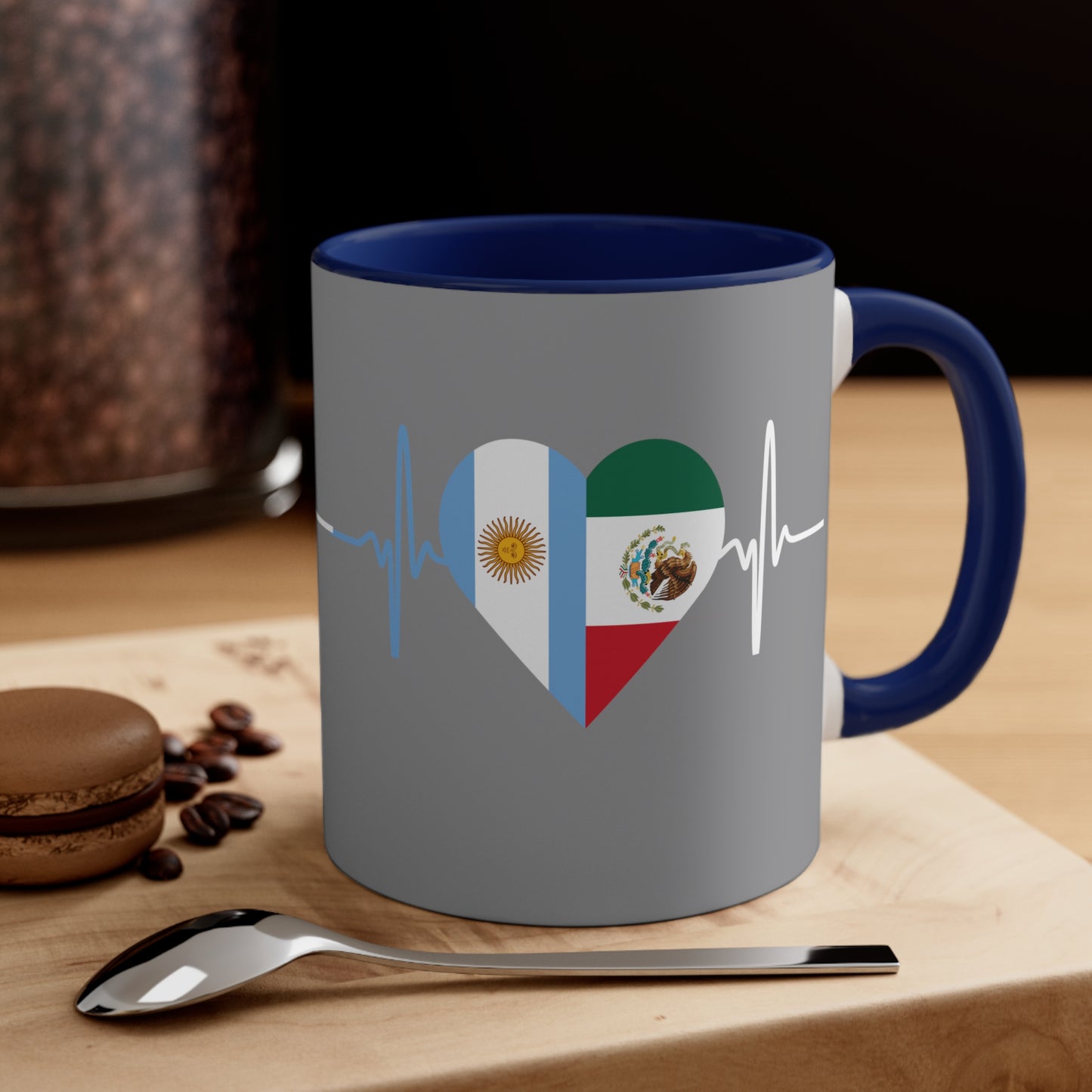 Mexico and Argentina Mug, 11oz