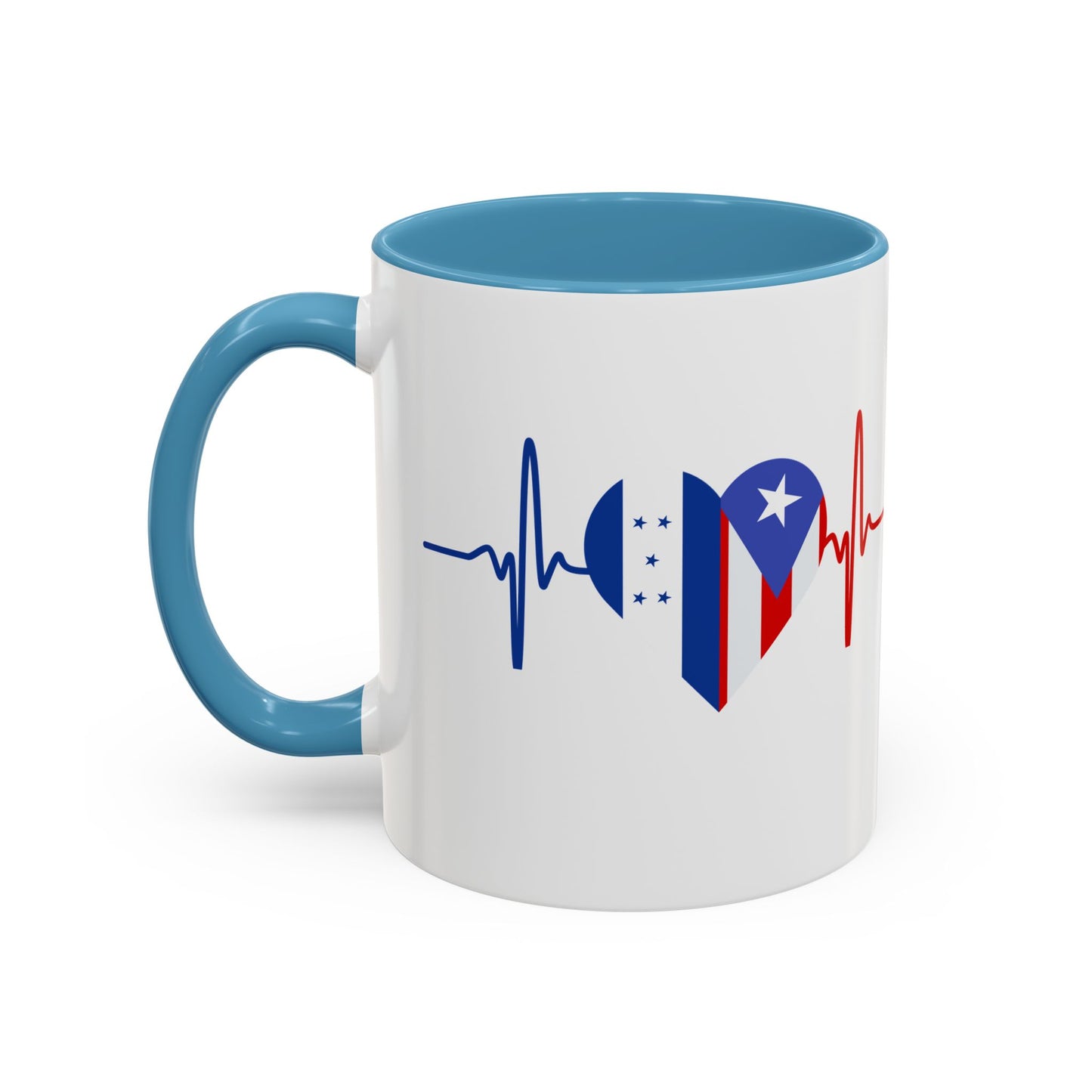 Honduras and Puerto Rico Mug, 11oz