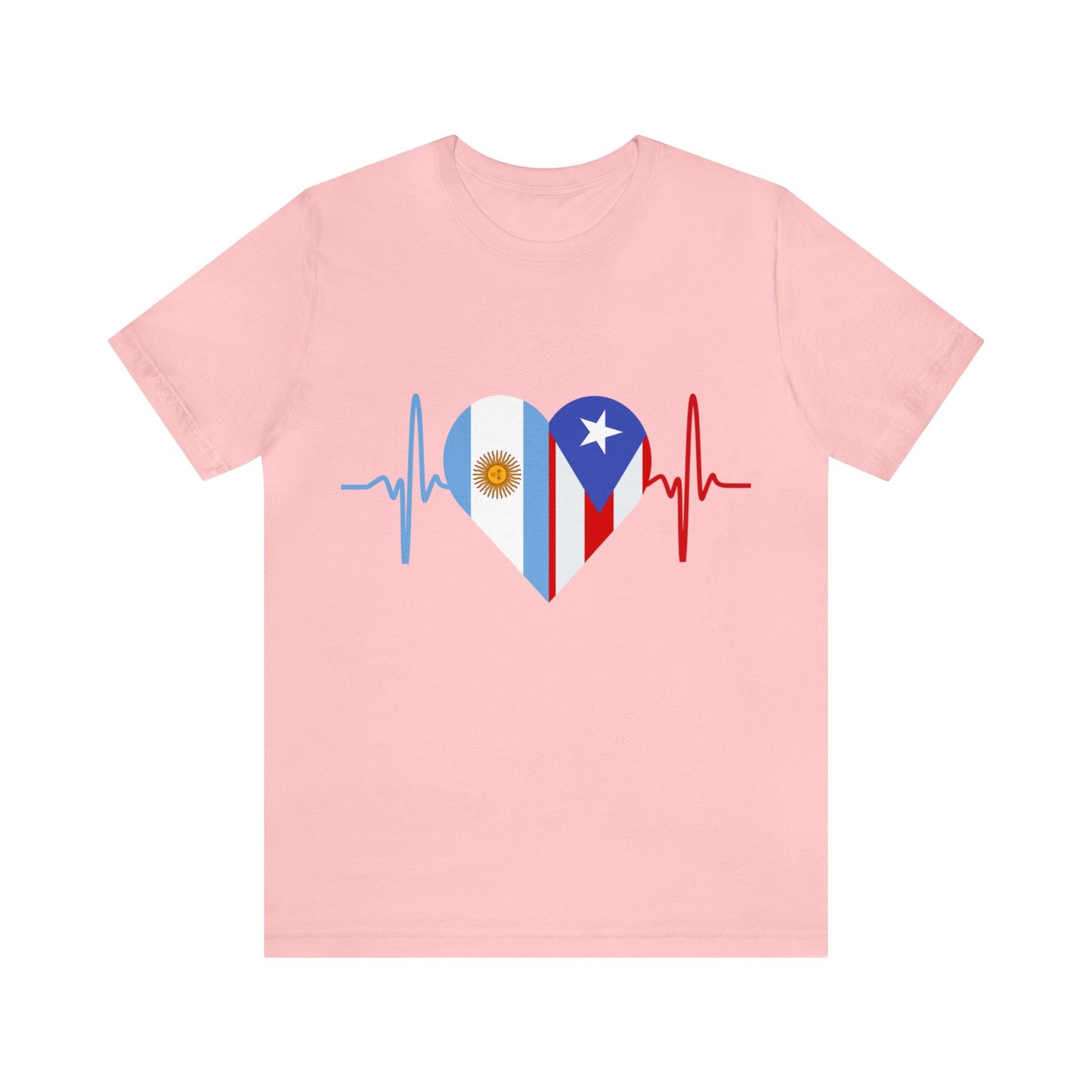 Argentina and Puerto Rico Short Sleeve Tee