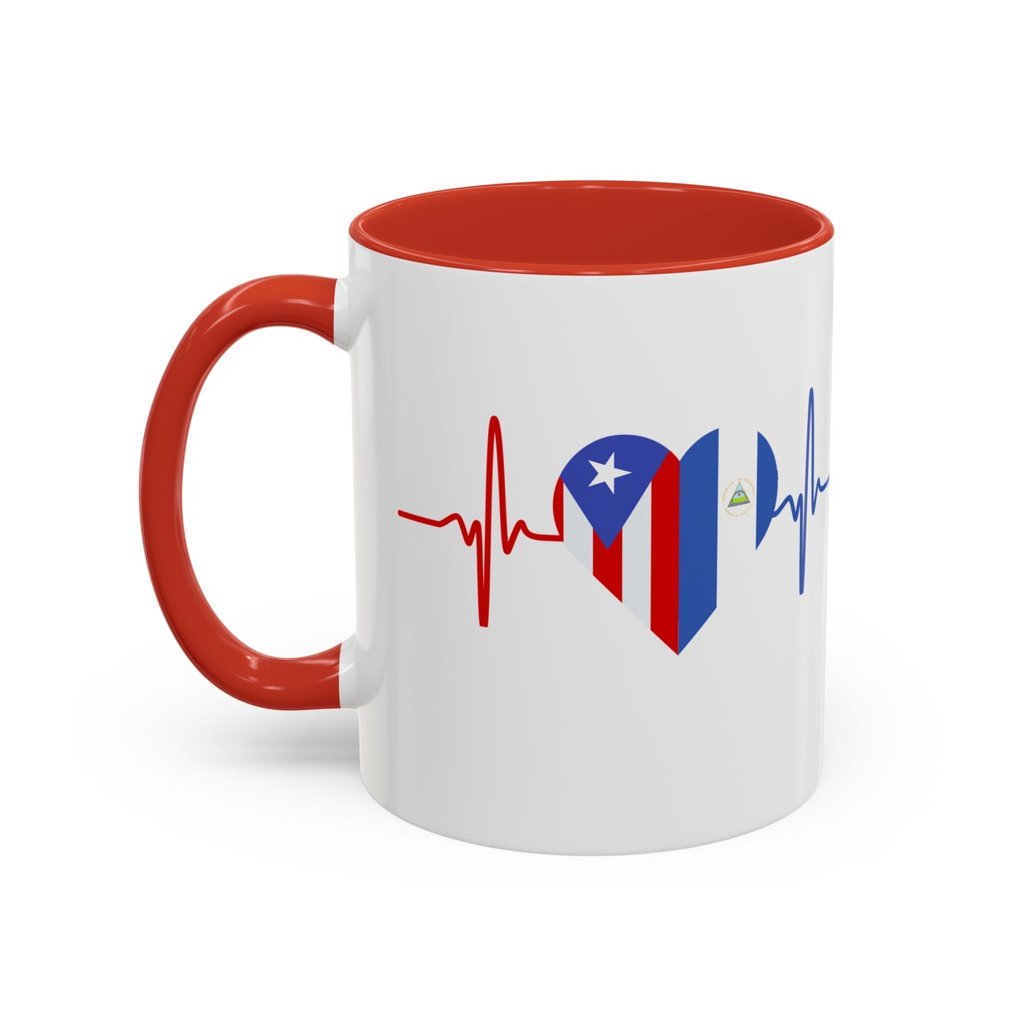 Nicaragua and Puerto Rico Mug, 11oz