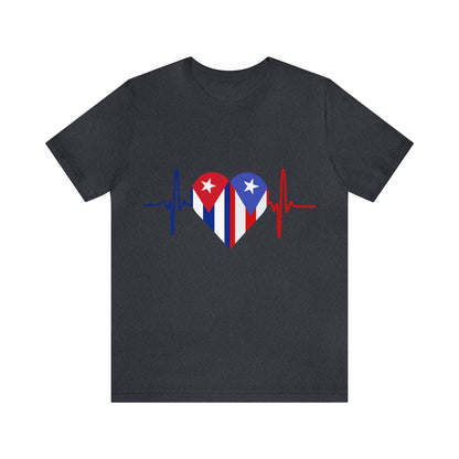 Puerto Rico and Cuba Short Sleeve Tee