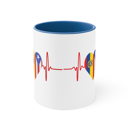 Ecuador and Puerto Rico Mug, 11oz