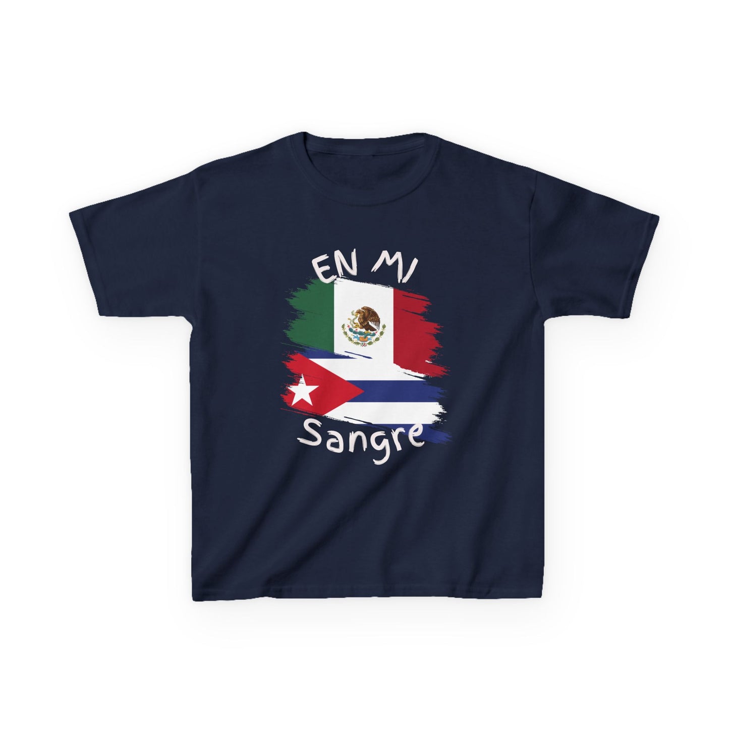 Cuba and Mexico Kids Tee I Camiseta para Niños Cuba y México