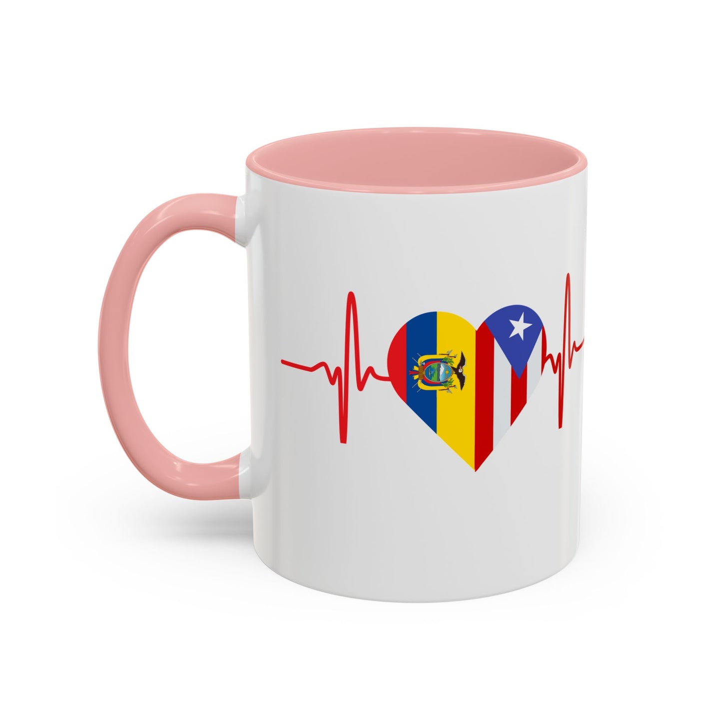 Ecuador and Puerto Rico Mug, 11oz