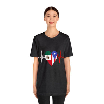 Mexico and Puerto Rico Short Sleeve Tee