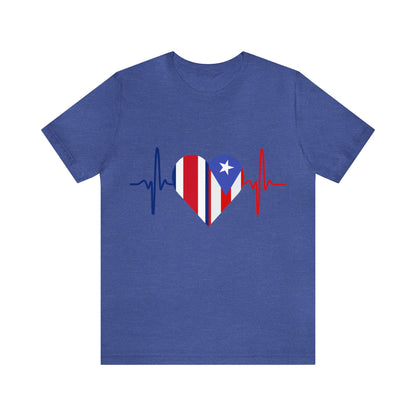 Costa Rica and Puerto Rico Short Sleeve Tee