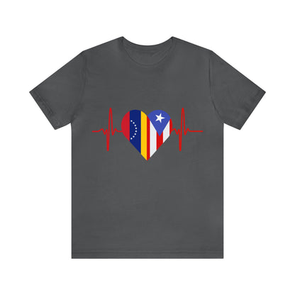 Venezuela and Puerto Rico Short Sleeve Tee