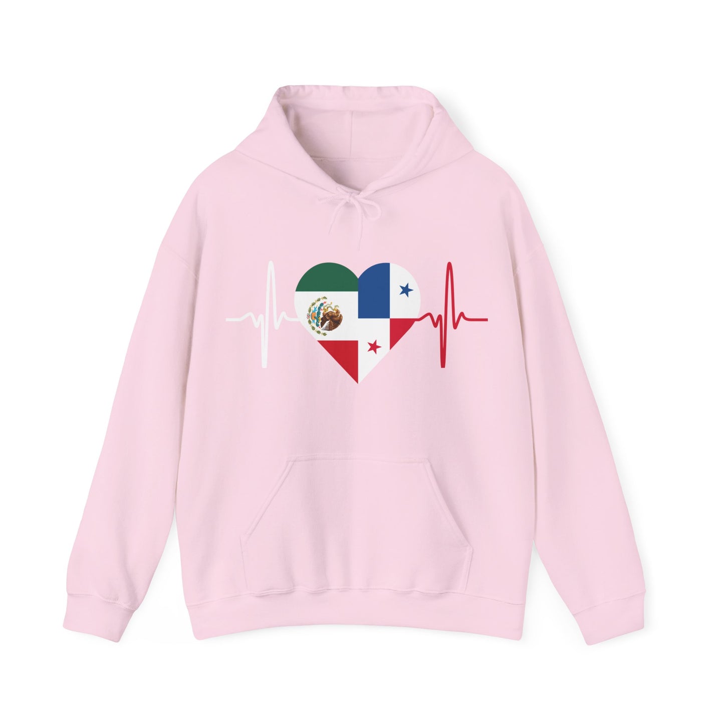 Mexico and Panama Unisex Hooded Sweatshirt I Sudadera Unisexo México and Panama