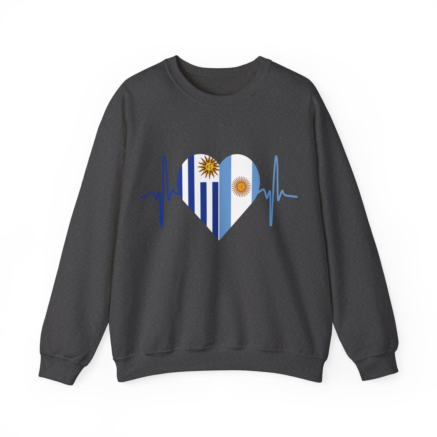 Uruguay & Argentina Unisex Hooded Sweatshirt I Sudadera Unisexo Uruguay y Argentina
